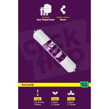 Click Flop Post Karbon Su Arıtma Filtresi, Kapalı/Açık Kasa Cihazlar ile Uyumlu