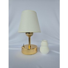 Fey Abajur Abajur, Pilli Abajur, Pilli Masa Lambası, Pilli Gece Lambası , Kablosuz Masa Lambası, Kremşapkagoldayak