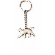 Herşey Nota Silent Cat – Kedi Figürlü Unisex Anahtarlık