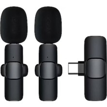 Lokiboo ZR106 K9 Ikili Type-C Mikrofon