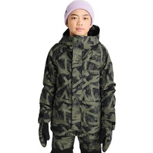 Burton Skimmer Jacket Çocuk Yeşil Snowboard Ceketi