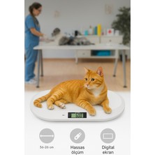 Özbience Dijital Bebek ve Evcil Hayvan Tartısı, 56X26 Cm, 20 Kg, LCD Ekran