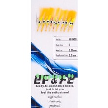 Effe HG3420 10'lu Sabiki Çapari No:7 RENK:3420