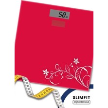 Özbience Dijital Banyo Baskülü Slimfit GM-7175R, Hassas Ölçüm ve Şık Tasarım