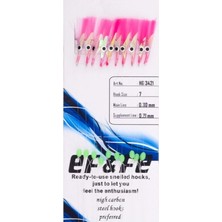 Effe HG3421 10'lu Sabiki Çapari No:9 RENK:3421