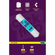 Click Flop Granül Aktif Karbon Su Arıtma Filtresi, Kapalı Kasa Cihazlar ile Uyumlu