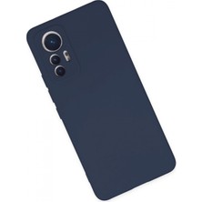 Marsilyan Xiaomi Mi 12 Lite Kılıf Nano Içi Kadife Silikon - Lacivert