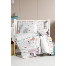 Kanz Ranforce %100 Pamuk Bebek Nevresim Takımı - Elephant