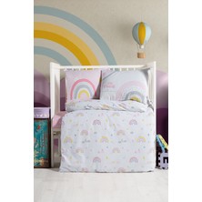 Nurcan Bebe Ranforce %100 Pamuk Bebek Nevresim Takımı - Rainbows