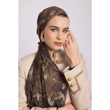 AYSHARA Kardelen Koleksiyonu - Kış Filizi Çift Taraf Şal