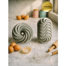 ChefTime 2'li Gri Baton&rüzgar Kek Kalıbı