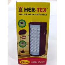 Birlik Hertex 24 LED Li 80 Saat Yanan Büyük LED Işıldak ...