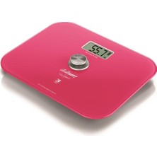Arzum Pembe Cam Dijital Baskül, Çevre Dostu, Sağlıklı ve Şık Tasarım