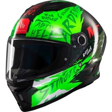 Mt Helmets mt Stinger 2 Ardent C6 Parlak Kapalı Kask M