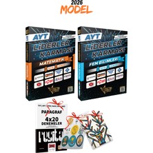 2026 Model Liderler Karması 8 Yayın 8 Deneme Ayt Matematik Ayt Fen Bilimleri Deneme Seti (Hediyeli)