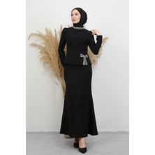 Jessica Taşlı Takım Siyah