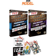 2026 Model Liderler Karması Tyt Paragraf 12 Yayın 24 Deneme ve Tyt Dil Bilgisi 20 Yayın 40 Deneme