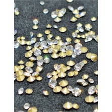 2mm Gold Kristal Süsleme Taşı 50G