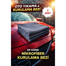 Dp Home Collection Dp Home Mikrofiber Oto Yıkama & Kurulama Bezi – 40X40 cm (3’lü Set)