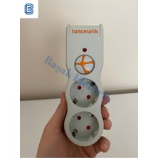 Özbience Iki Adet Beyaz Akım Korumalı Priz Seti, Güç ve Güvenlik Için Tasarlandı