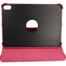 Marsilyan iPad 2022 10.9 (10.nesil) Kılıf 360 Tablet Deri Kılıf - Pembe