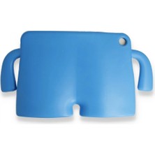 Marsilyan iPad 2022 10.9 (10.nesil) Kılıf Karakter Tablet Silikon - Mavi