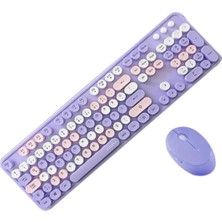 Lokiboo Tr Mofii Sweet Mor Klavye Mause Set