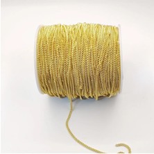 Gold Kolye Bileklik Zinciri Bağlantı Zinciri 0.6 mm 5 Metre
