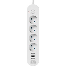 Özbience 3'lü 28W USB Akım Korumalı Güç Prizi, Çoklu Şarj Çözümü