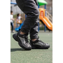 Marco Kids Marcokids 22676 F Kaymaz Taban Gri Siyah Erkek Çocuk Spor Ayakkabı