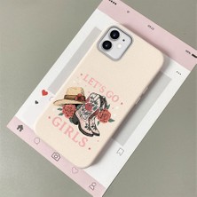 HONTINGA iPhone 12 ile Uyumlu Kılıfı Deri Dokusu Anti Düşme Yumuşak Silikon Telefon Kılıfı Şık Desen K7-3082