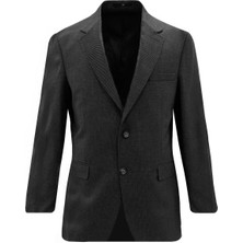 Uki Lacivert Mono Yaka Klasik Ceket