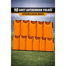 Gazelmanya 10 Adet Antrenman Yeleği Halı Saha Yeleği Idman Yeleği Halısaha Yeleği Yetişkin ve Çocuk Beden Bip