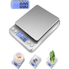 Özbience Dijital Hassas Kuyumcu Terazisi, Kare, Yüksek Doğruluk ve Şık Tasarım