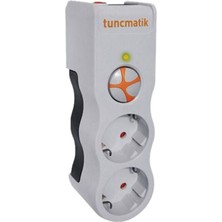 Özbience Ikili Enerji Koruma Prizi, Beyaz, 525 Joule Güç Koruma Seti