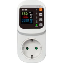 Özbience Akıllı Wifi Priz 16A, Voltaj ve Akım Koruma, Güvenli ve Pratik Kullanım