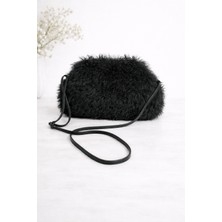 Omuz Çantası - Vintage - Tüylü Şık Tasarım