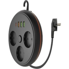 Özbience Rs-48 Akım Korumalı Makaralı Priz, Güvenli ve Dayanıklı Elektrik Çözümü