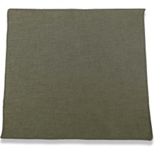 Uki Olive Keten Cep Mendili