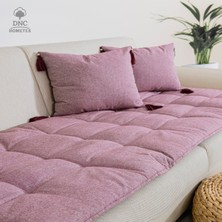 DNC Hometex Keten Koltuk Pedi / Koltuk Şiltesi - Evcil Hayvan Dostu, Makinede Yıkanabilir Ölçü Seçenekli.