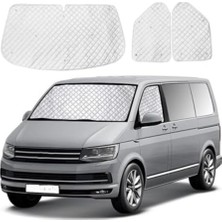 Bluebee Vw T5 T6 3 Parça 7 Katmanlı Termal Uv Güneşlik