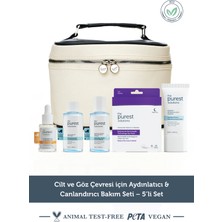 The Purest Solutions Cilt ve Göz Çevresi Için Aydınlatıcı & Canlandırıcı Bakım Seti – 5’li Set