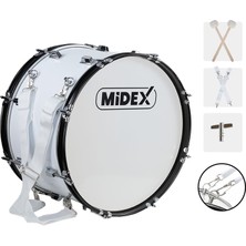 Midex Bnd-20 Bando Davulu 20 Inç 51 cm Çap Profesyonel Bass Davul Seti