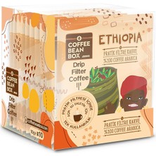 Coffee Bean Box Pratik Filtre Kahve Ethiopia 10'lu Kutu