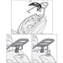 Givi SR5608CR Pıaggıo Vespa Prımavera 50-125 14-15 - Sprint 50-125 14-15 Arka Çanta Taşıyıcı