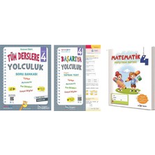Üçgen Yayıncılık 4. Sınıf Tüm Derslere Yolculuk + Başarıya Yolculuk Test Kitabı