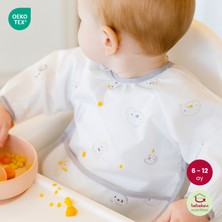 Bebekevi Su Geçirmez Tafetta Mama Önlüğü