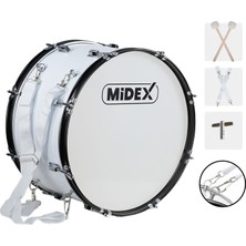 Midex Bnd-22 Bando Davulu 22 Inç 56 cm Çap Profesyonel Bass Davul Seti