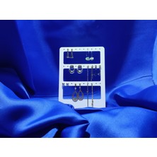 Küpe ve Piercing Standı - Masaüstü Takı Organizer ve Sergileme Stantı