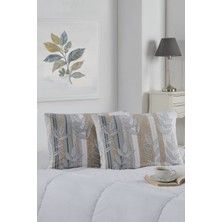 Marla Home 2'li Yastık Kılıfı | Pamuklu | 50X70 cm | Altınyaprak